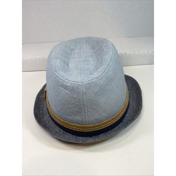 Men's Hat Small/Medium light, blue, dark, blue and brown ~ New - Picture 2 of 6
